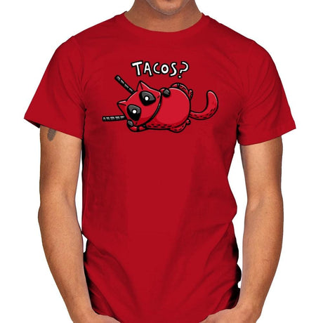 Care For Some Tacos? - Mens T-Shirts RIPT Apparel Small / Red
