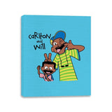 Carlton and Will! - Canvas Wraps Canvas Wraps RIPT Apparel 11x14 / Aqua