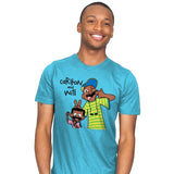 Carlton and Will! - Mens T-Shirts RIPT Apparel Small / Aqua