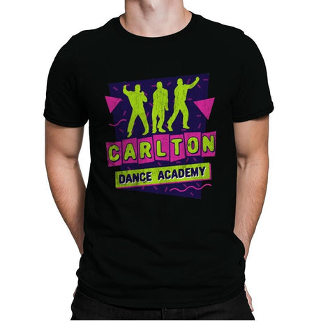 Carlton Dance Academy - Mens Premium T-Shirts RIPT Apparel Small / Black