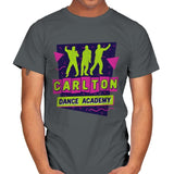 Carlton Dance Academy - Mens T-Shirts RIPT Apparel Small / Charcoal