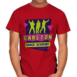 Carlton Dance Academy - Mens T-Shirts RIPT Apparel Small / Red