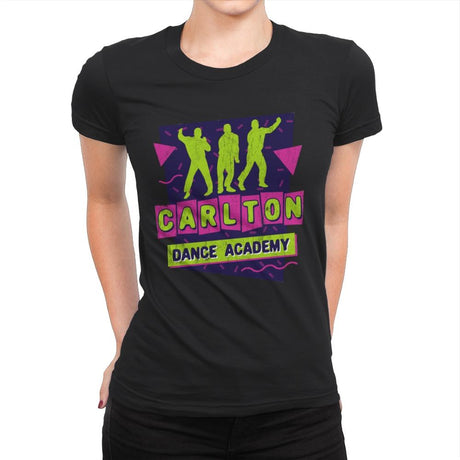 Carlton Dance Academy - Womens Premium T-Shirts RIPT Apparel Small / Black