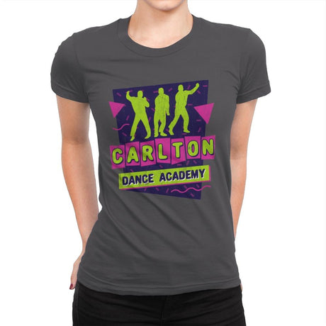 Carlton Dance Academy - Womens Premium T-Shirts RIPT Apparel Small / Heavy Metal