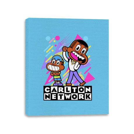 Carlton Network - Canvas Wraps Canvas Wraps RIPT Apparel 11x14 / Aqua