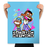 Carlton Network - Prints Posters RIPT Apparel 18x24 / Sky