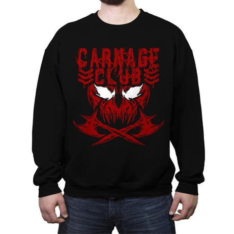 CARNAGE CLUB Exclusive - Crew Neck Sweatshirt Crew Neck Sweatshirt RIPT Apparel