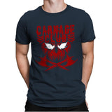 CARNAGE CLUB Exclusive - Mens Premium T-Shirts RIPT Apparel Small / Indigo
