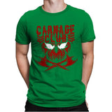 CARNAGE CLUB Exclusive - Mens Premium T-Shirts RIPT Apparel Small / Kelly Green