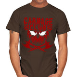 CARNAGE CLUB Exclusive - Mens T-Shirts RIPT Apparel Small / Dark Chocolate