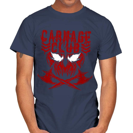 CARNAGE CLUB Exclusive - Mens T-Shirts RIPT Apparel Small / Navy