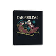 Carpooling - Canvas Wraps Canvas Wraps RIPT Apparel 8x10 / Black