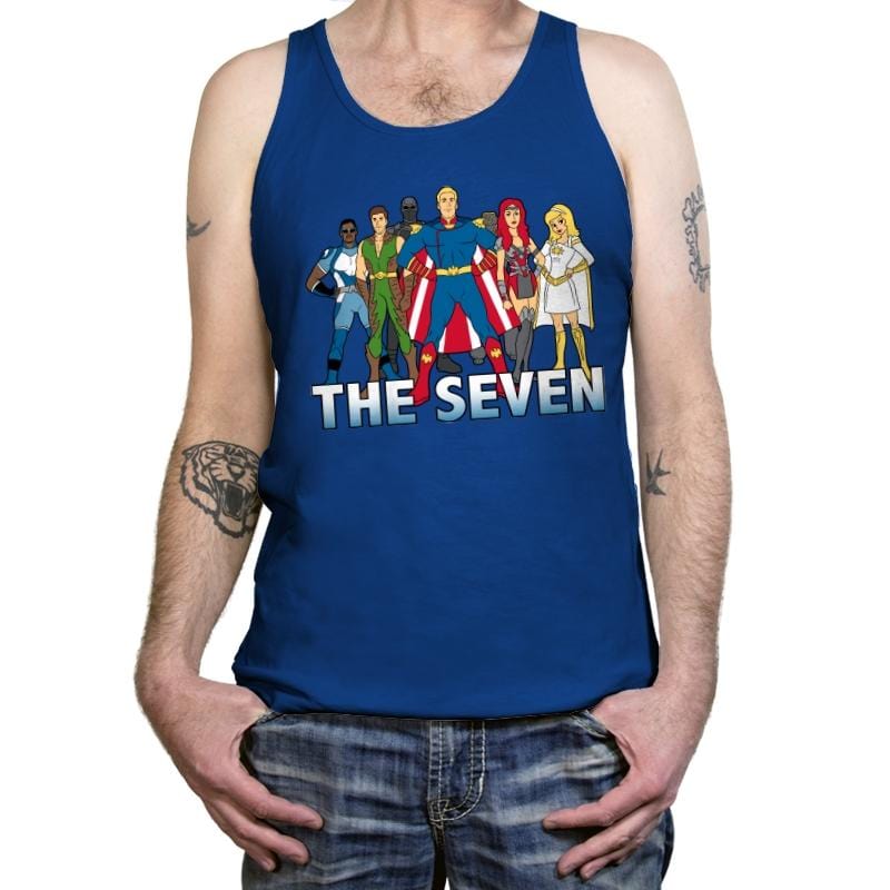Cartoon Seven - Tanktop Tanktop RIPT Apparel