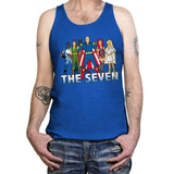 Cartoon Seven - Tanktop Tanktop RIPT Apparel X-Small / True Royal