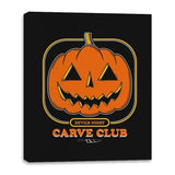 Carve Club - Canvas Wraps Canvas Wraps RIPT Apparel 16x20 / Black