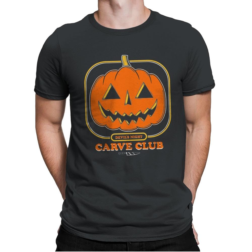 Carve Club - Mens Premium T-Shirts RIPT Apparel Small / Heavy Metal