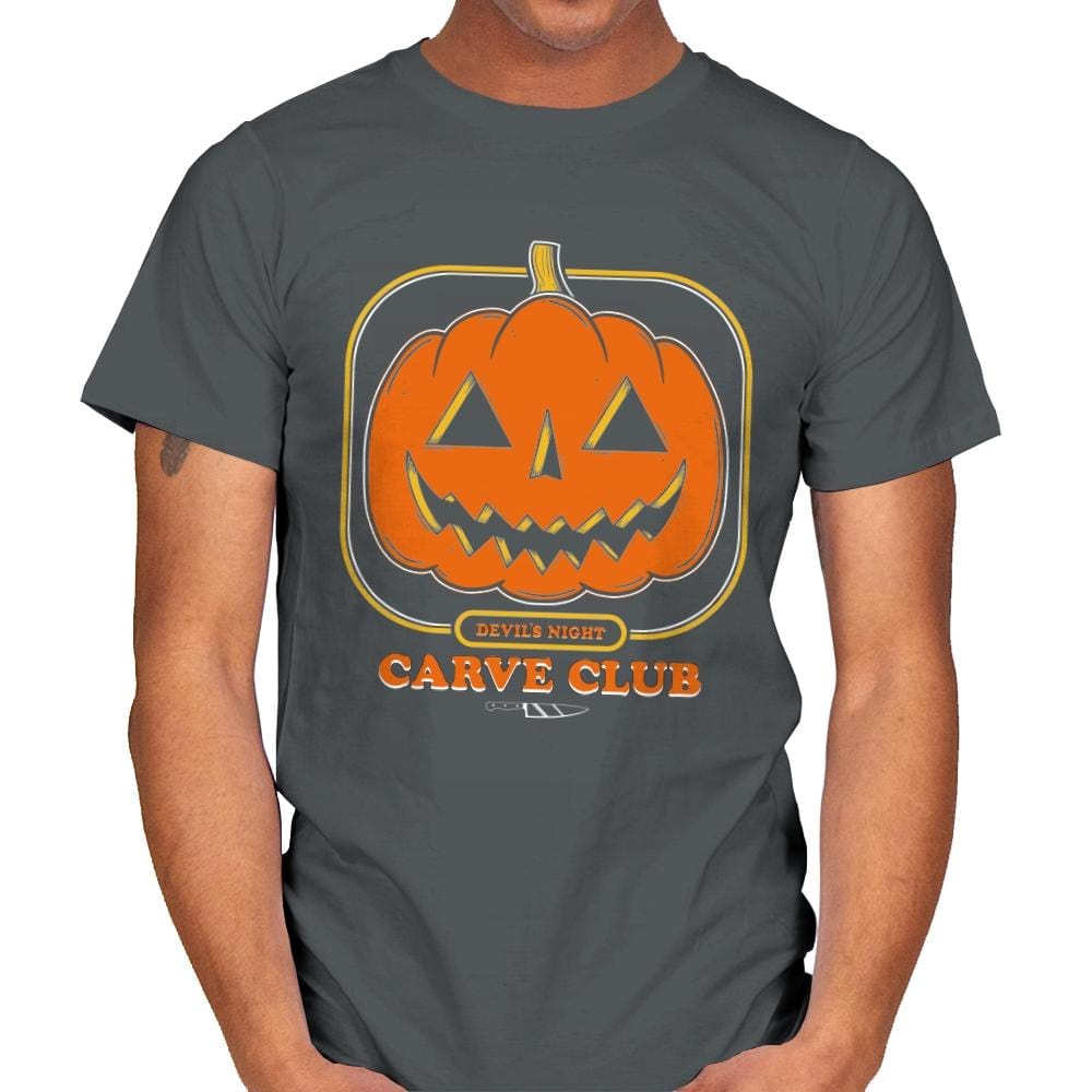Carve Club - Mens T-Shirts RIPT Apparel Small / Charcoal