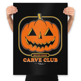 Carve Club - Prints Posters RIPT Apparel 18x24 / Black