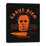 Carve Diem! - Canvas Wraps Canvas Wraps RIPT Apparel 16x20 / Black