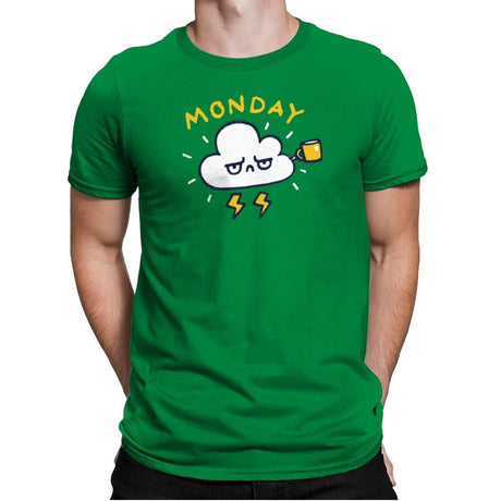 Case Of The Mondays - Mens Premium T-Shirts RIPT Apparel Small / Kelly