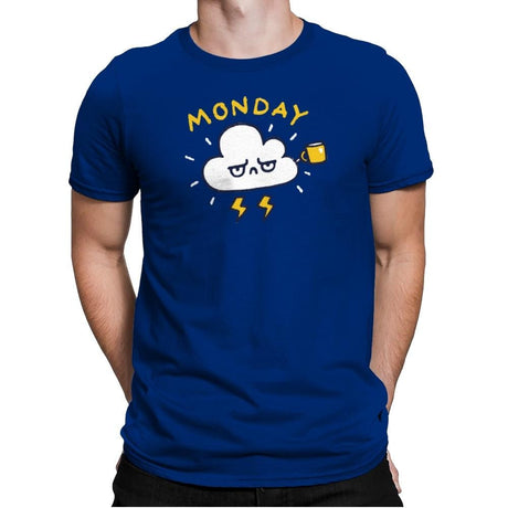 Case Of The Mondays - Mens Premium T-Shirts RIPT Apparel Small / Royal