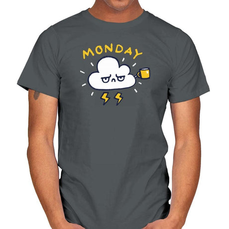 Case Of The Mondays - Mens T-Shirts RIPT Apparel Small / Charcoal