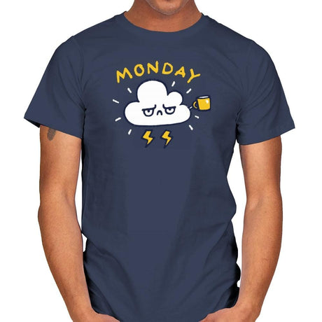 Case Of The Mondays - Mens T-Shirts RIPT Apparel Small / Navy