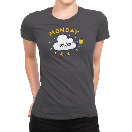 Case Of The Mondays - Womens Premium T-Shirts RIPT Apparel Small / Heavy Metal