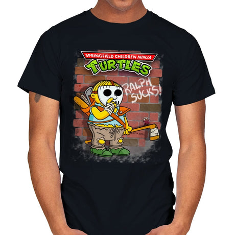 Casey Wiggum - Mens T-Shirts RIPT Apparel Small / Black