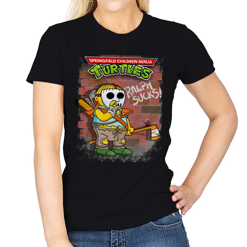Casey Wiggum - Womens T-Shirts RIPT Apparel Small / Black
