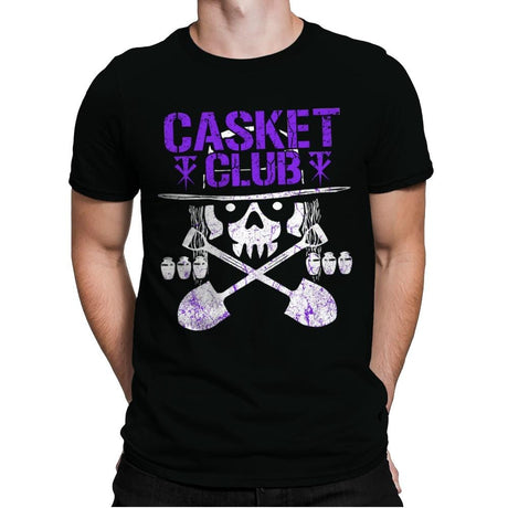 CASKET CLUB Exclusive - Mens Premium T-Shirts RIPT Apparel Small / Black