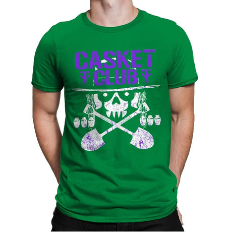 CASKET CLUB Exclusive - Mens Premium T-Shirts RIPT Apparel Small / Kelly Green