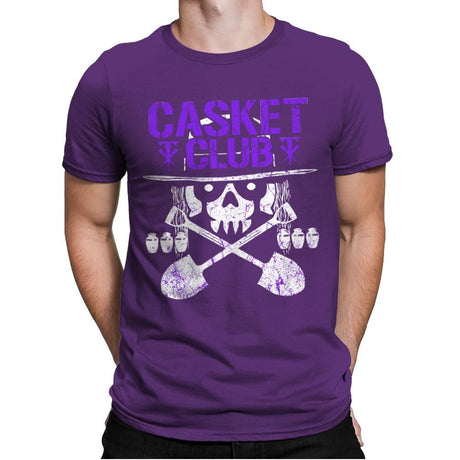 CASKET CLUB Exclusive - Mens Premium T-Shirts RIPT Apparel Small / Purple Rush