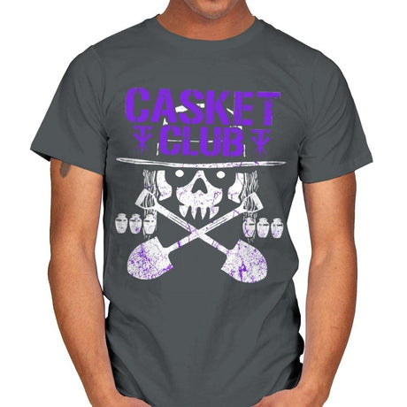 CASKET CLUB Exclusive - Mens T-Shirts RIPT Apparel Small / Charcoal
