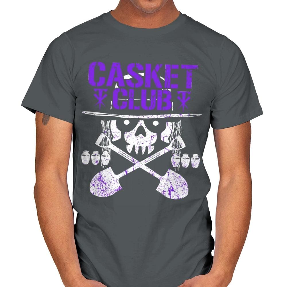 CASKET CLUB Exclusive - Mens T-Shirts RIPT Apparel Small / Charcoal