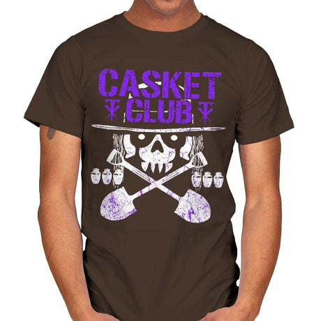 CASKET CLUB Exclusive - Mens T-Shirts RIPT Apparel Small / Dark Chocolate