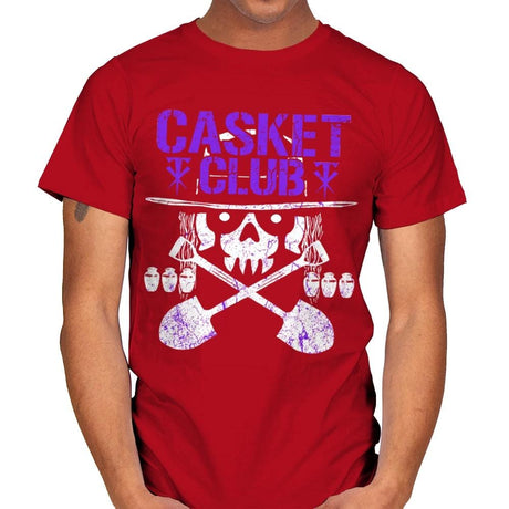 CASKET CLUB Exclusive - Mens T-Shirts RIPT Apparel Small / Red