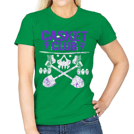 CASKET CLUB Exclusive - Womens T-Shirts RIPT Apparel Small / Irish Green