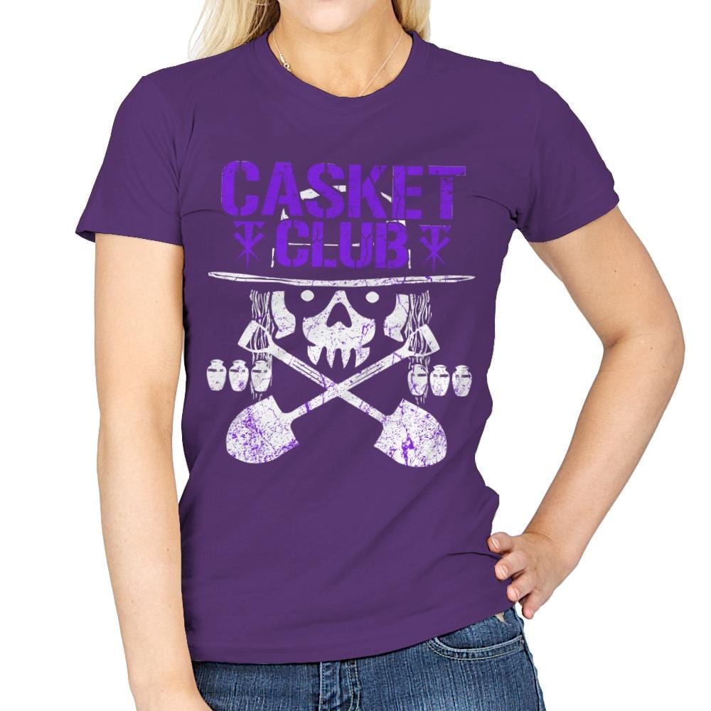 CASKET CLUB Exclusive - Womens T-Shirts RIPT Apparel Small / Purple