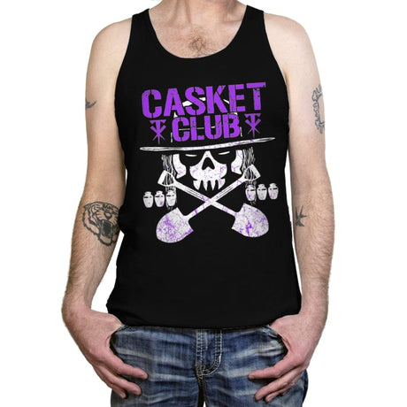 Casket Club Forever - Tanktop Tanktop RIPT Apparel X-Small / Black