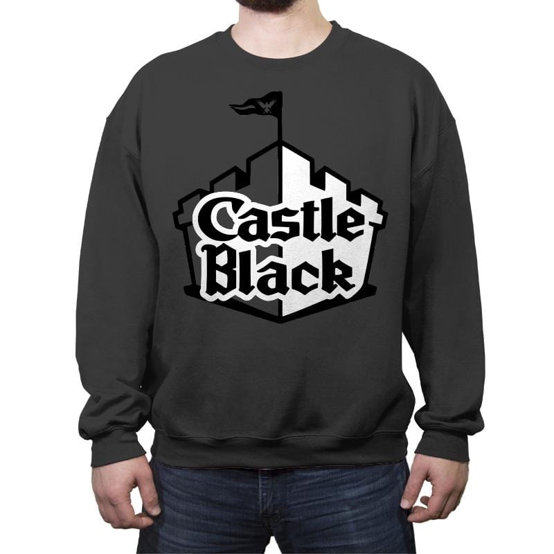 Castle Black - Crew Neck Sweatshirt Crew Neck Sweatshirt RIPT Apparel Small / Charcoal