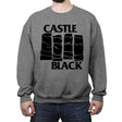 Castle Black Flag - Crew Neck Sweatshirt Crew Neck Sweatshirt RIPT Apparel Small / Sport Gray