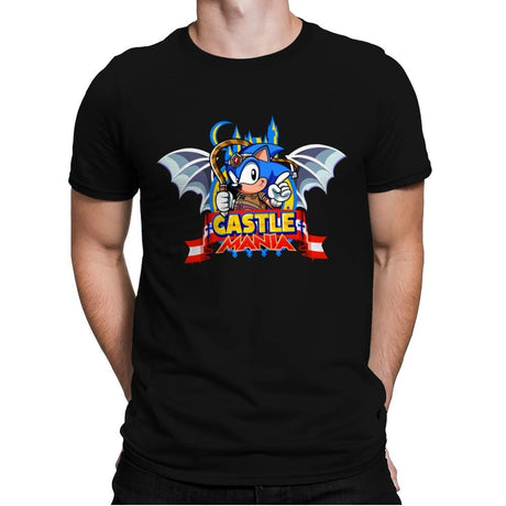 Castle Mania - Mens Premium T-Shirts RIPT Apparel Small / Black