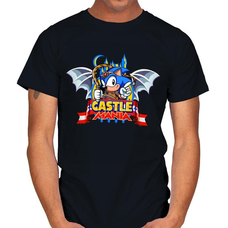 Castle Mania - Mens T-Shirts RIPT Apparel Small / Black