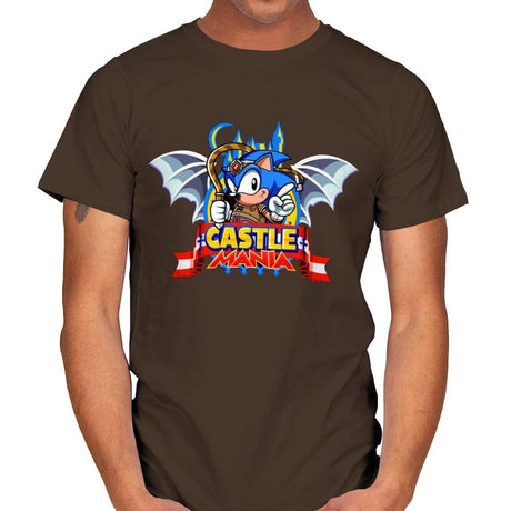 Castle Mania - Mens T-Shirts RIPT Apparel Small / Dark Chocolate