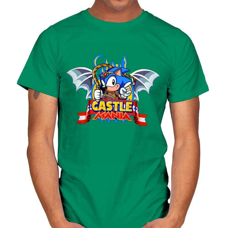 Castle Mania - Mens T-Shirts RIPT Apparel Small / Kelly Green