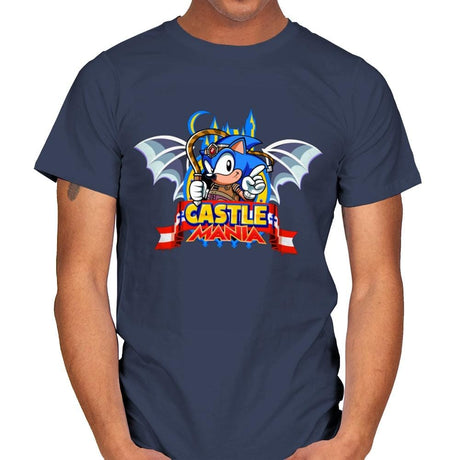Castle Mania - Mens T-Shirts RIPT Apparel Small / Navy