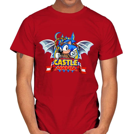 Castle Mania - Mens T-Shirts RIPT Apparel Small / Red