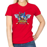 Castle Mania - Womens T-Shirts RIPT Apparel Small / Red