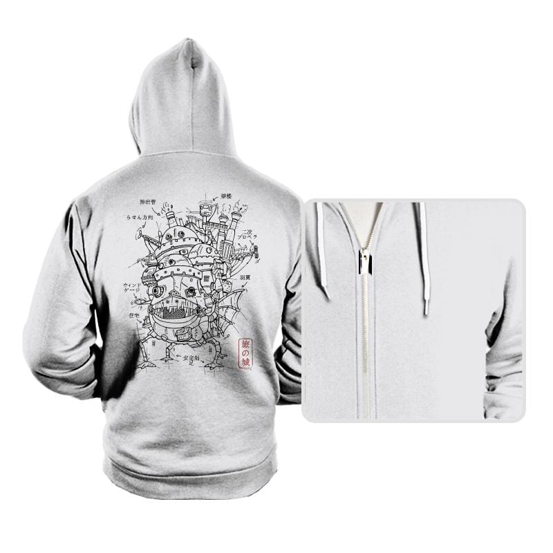 Castle Plan - Hoodies Hoodies RIPT Apparel
